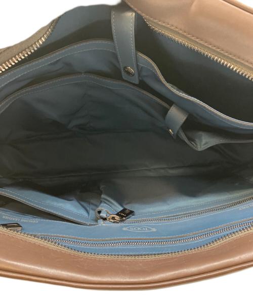 TOD'S（トッズ）TOD'S (トッズ) ブリーフケース ブラウンの古着・服飾アイテム