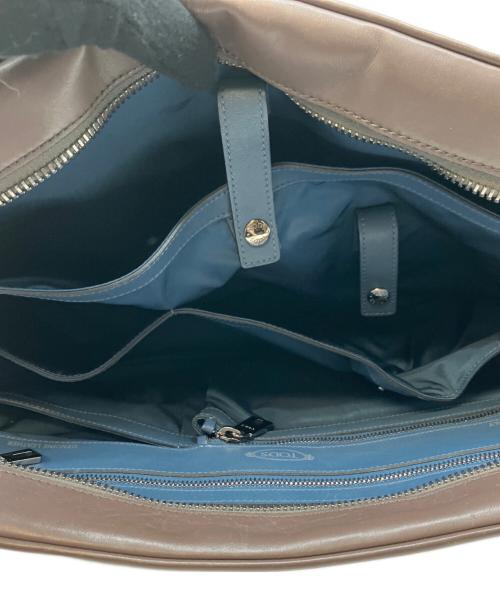 TOD'S（トッズ）TOD'S (トッズ) ブリーフケース ブラウンの古着・服飾アイテム