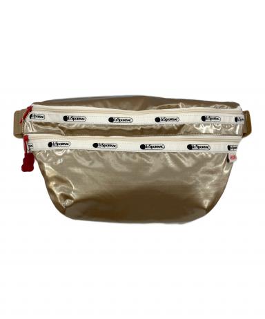 未使用級✨LeSportsac×HARIBO コラボ ゴールドボディバッグ 中古・古着通販】LeSportsac (レスポートサック) HARIBO (ハリボー