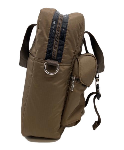 LeSportsac（レスポートサック）LeSportsac (レスポートサック) 神崎恵 (カンザキメグミ) Puffy 2Way Bag ブラウンの古着・服飾アイテム