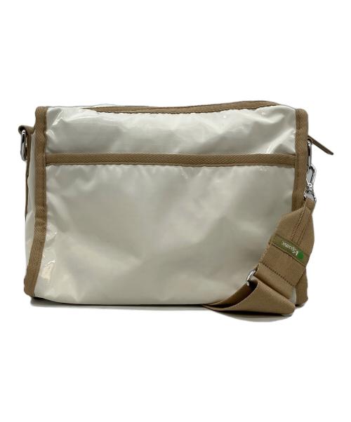 LeSportsac（レスポートサック）LeSportsac (レスポートサック) ショルダーバッグ ホワイト×ベージュの古着・服飾アイテム