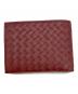 BOTTEGA VENETA (ボッテガベネタ) 2つ折り財布 レッド：18000円