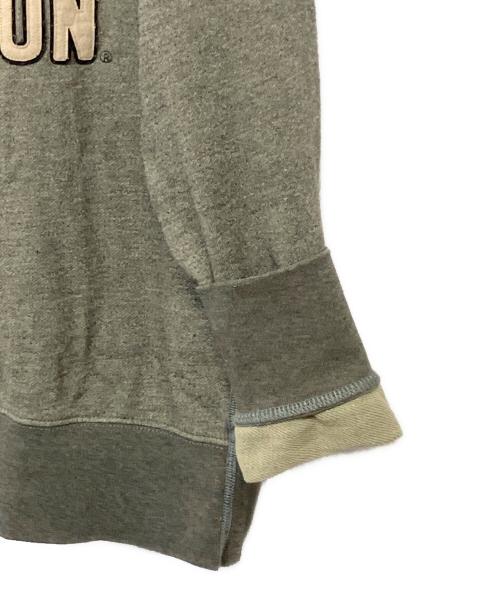 HARLEY-DAVIDSON（ハーレーダビッドソン）HARLEY-DAVIDSON (ハーレーダビッドソン) ロゴパッチ スウェットシャツ グレー サイズ:SIZE M (US S)の古着・服飾アイテム