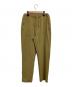 DESCENTE（デサント）の古着「SEERSUCKER EASY PANTS」｜カーキ