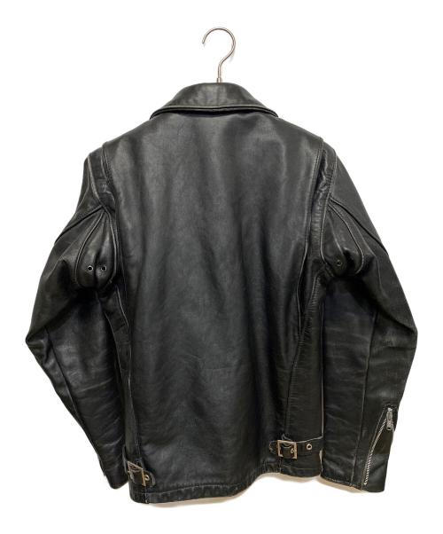 Schott（ショット）Schott (ショット) シングルライダースジャケット ブラック サイズ:SIZE 32の古着・服飾アイテム