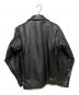 Schott (ショット) シングルライダースジャケット ブラック サイズ:SIZE 32：20000円