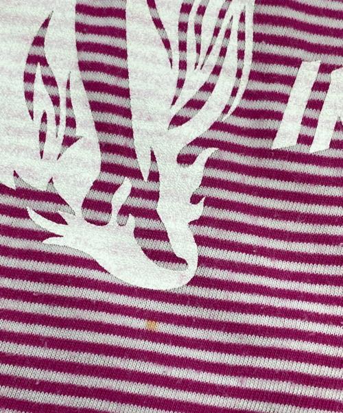 Hysteric Glamour（ヒステリックグラマー）Hysteric Glamour (ヒステリックグラマー) HYS DEVIL PT ポケ付きTシャツ レッド サイズ:Mの古着・服飾アイテム