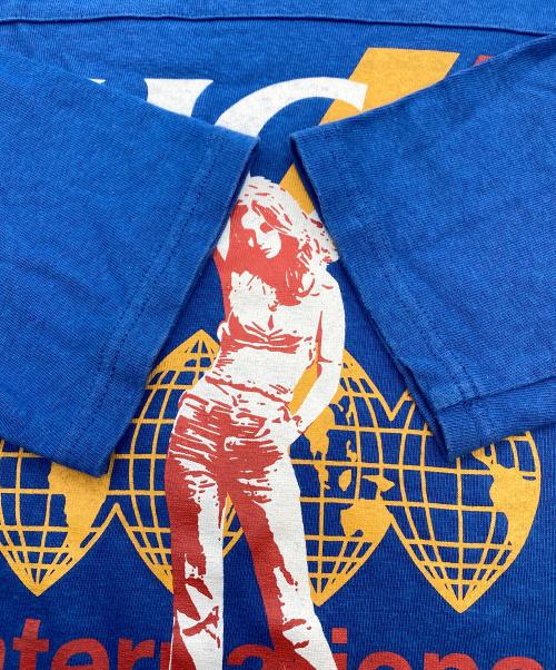 Hysteric Glamour（ヒステリックグラマー）Hysteric Glamour (ヒステリックグラマー) 長袖Tシャツ ブルー サイズ:SIZE Sの古着・服飾アイテム