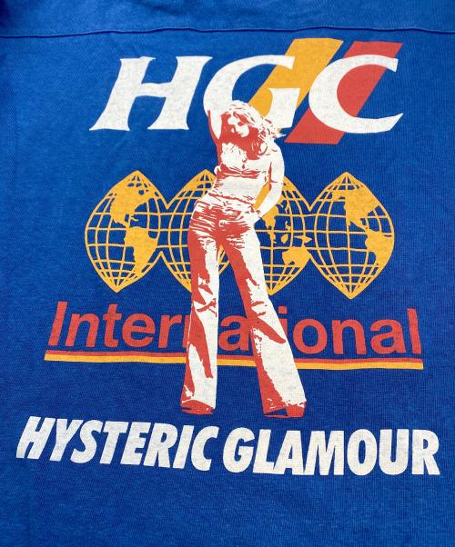 Hysteric Glamour（ヒステリックグラマー）Hysteric Glamour (ヒステリックグラマー) 長袖Tシャツ ブルー サイズ:SIZE Sの古着・服飾アイテム