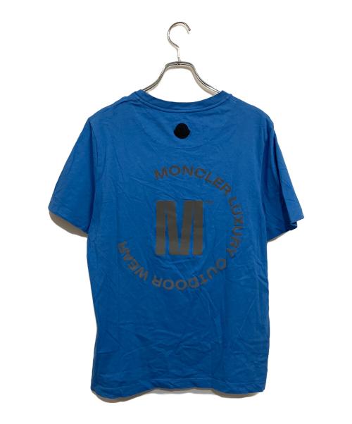 MONCLER（モンクレール）MONCLER (モンクレール) Tシャツ ブルー サイズ:Sの古着・服飾アイテム