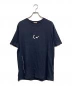 MONCLER×FRAGMENTSモンクレール×フラグメント）の古着「Tシャツ」｜ネイビー