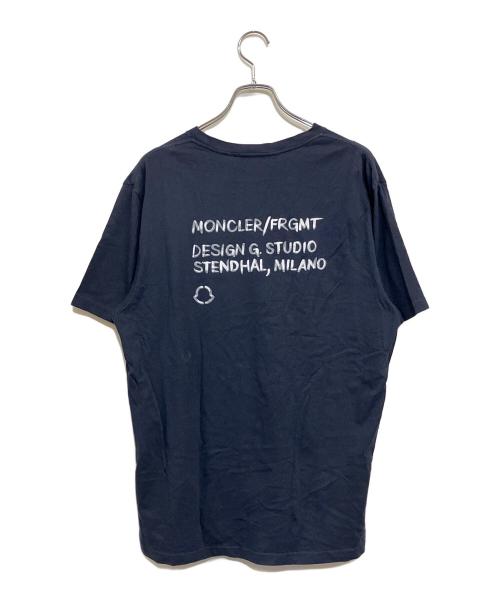 MONCLER（モンクレール）MONCLER (モンクレール) FRAGMENTS (フラグメント) Tシャツ ネイビー サイズ:SIZE Mの古着・服飾アイテム