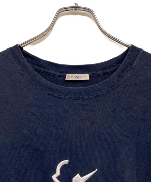 MONCLER（モンクレール）MONCLER (モンクレール) FRAGMENTS (フラグメント) Tシャツ ネイビー サイズ:SIZE Mの古着・服飾アイテム