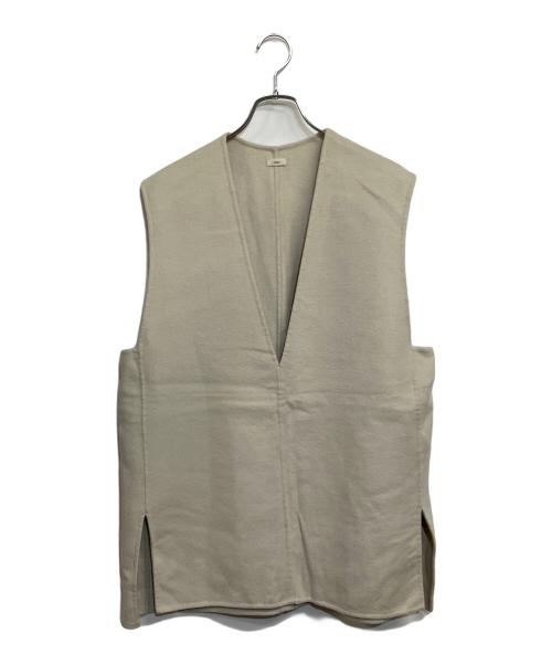 IENA（イエナ）IENA (イエナ) ダブルフェイスデザインベスト ベージュ サイズ:SIZE 38 (M)の古着・服飾アイテム