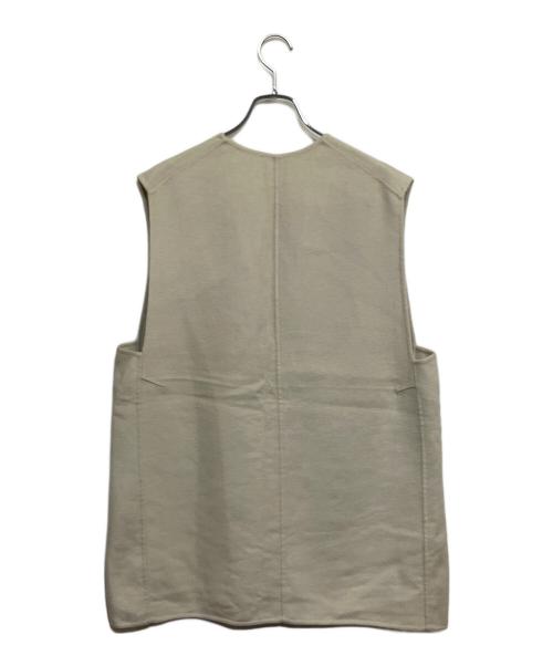 IENA（イエナ）IENA (イエナ) ダブルフェイスデザインベスト ベージュ サイズ:SIZE 38 (M)の古着・服飾アイテム