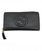 GUCCIグッチ）の古着「長財布」｜ブラック