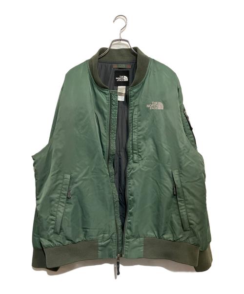 THE NORTH FACE（ザ ノース フェイス）THE NORTH FACE (ザ ノース フェイス) パデッドボンバージャケット オリーブ サイズ:SIZE XLの古着・服飾アイテム