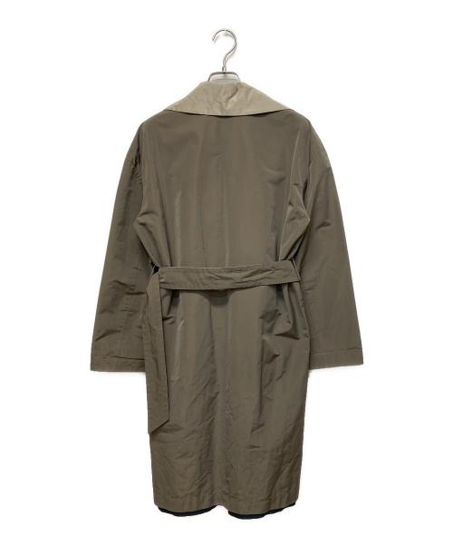 MaxMara（マックスマーラ）MaxMara (マックスマーラ) リバーシブルスプリングコート グレー×グレージュ サイズ:SIZE 36の古着・服飾アイテム