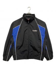 FUBU（フブ）の古着「TRACK JACKET」｜ブラック×ブルー