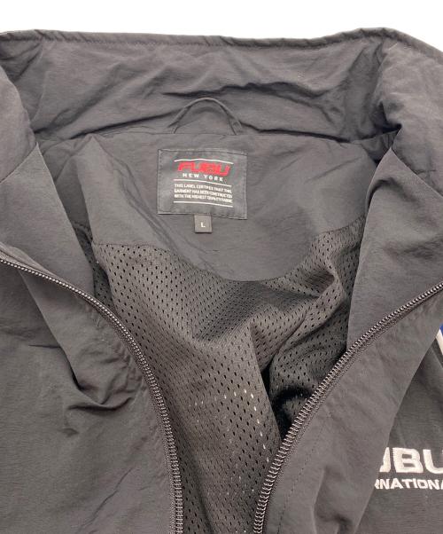 FUBU（フブ）FUBU (フブ) TRACK JACKET ブラック×ブルー サイズ:SIZE Lの古着・服飾アイテム