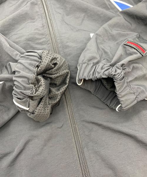 FUBU（フブ）FUBU (フブ) TRACK JACKET ブラック×ブルー サイズ:SIZE Lの古着・服飾アイテム