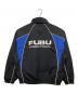 FUBU (フブ) TRACK JACKET ブラック×ブルー サイズ:SIZE L：9000円