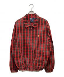 POLO RALPH LAUREN（ポロ・ラルフローレン）の古着「ビッグジャケット」｜レッド×ブラック