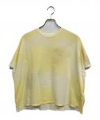 MONCLERモンクレール）の古着「T-SHIRT GIROCOLLO」｜イエロー