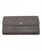 LOUIS VUITTONルイ ヴィトン）の古着「長財布」｜ブラウン