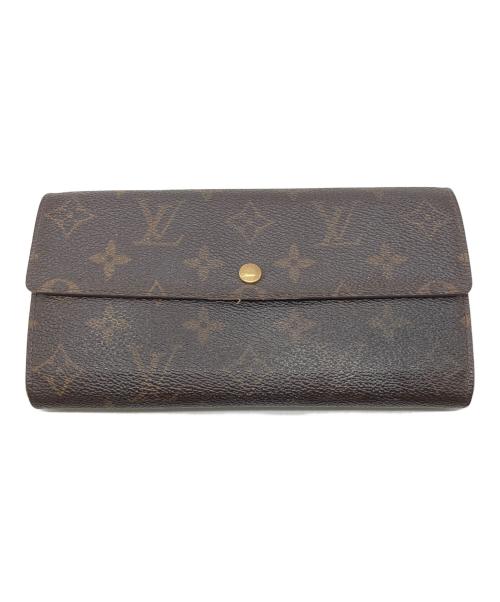 LOUIS VUITTON（ルイ ヴィトン）LOUIS VUITTON (ルイ ヴィトン) 長財布 ブラウンの古着・服飾アイテム