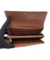 中古・古着 LOUIS VUITTON (ルイ ヴィトン) 長財布 ブラウン：8000円