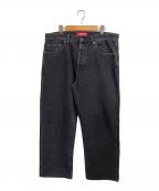 SUPREMEシュプリーム）の古着「Washed Regular Jeans」｜ブラック