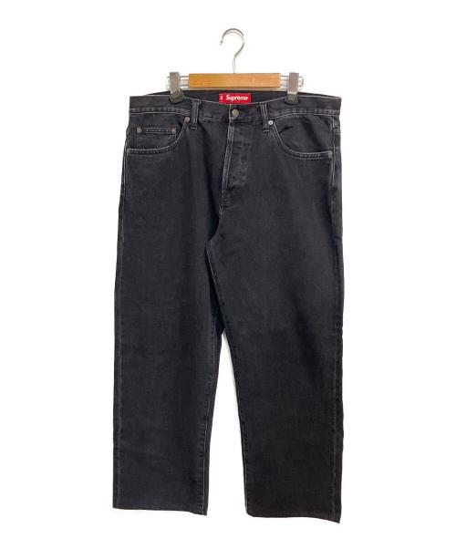 SUPREME（シュプリーム）SUPREME (シュプリーム) Washed Regular Jeans ブラック サイズ:SIZE 34の古着・服飾アイテム