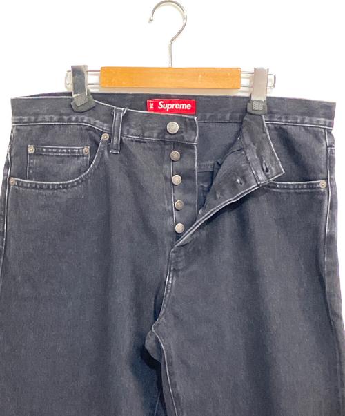 SUPREME（シュプリーム）SUPREME (シュプリーム) Washed Regular Jeans ブラック サイズ:SIZE 34の古着・服飾アイテム