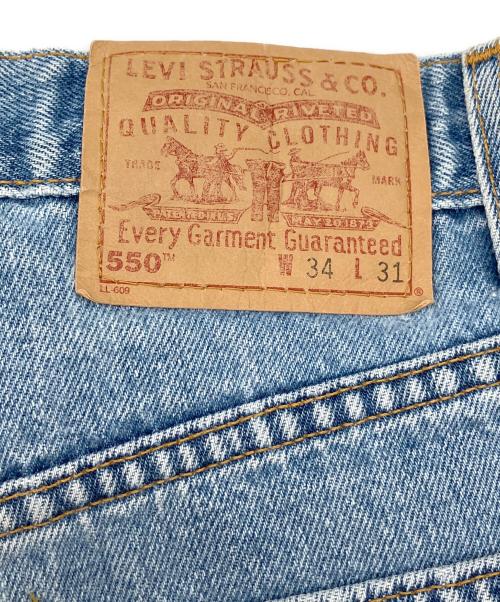 LEVI'S（リーバイス）LEVI'S (リーバイス) 550デニムパンツ グリーン サイズ:SIZE W34×L30の古着・服飾アイテム