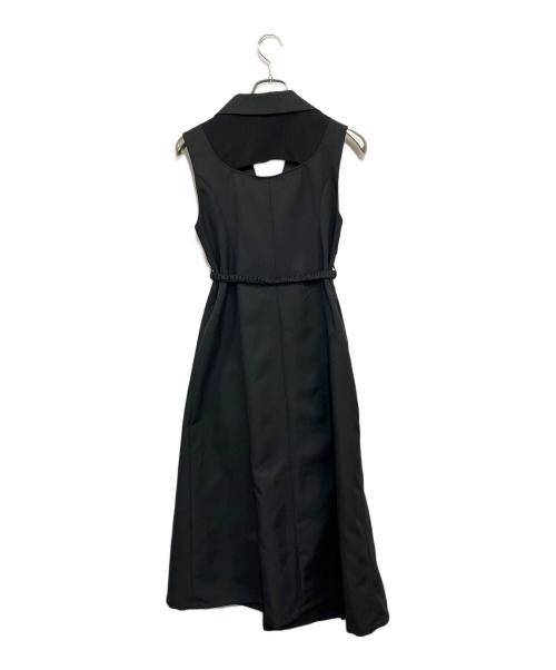 UNITED TOKYO（ユナイテッドトーキョー）UNITED TOKYO (ユナイテッドトーキョー) ノースリーブ・キャミソールワンピース ブラック サイズ:size1の古着・服飾アイテム
