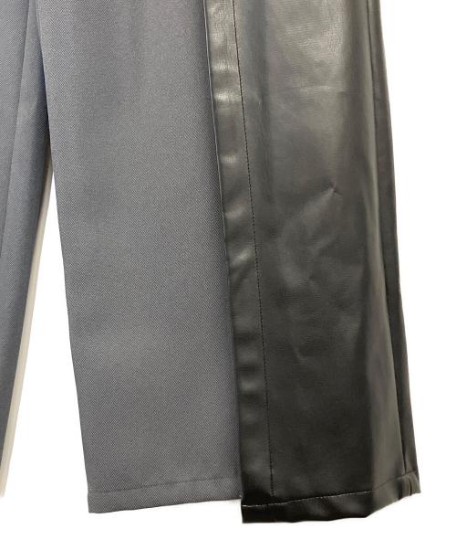 UNITED TOKYO（ユナイテッドトーキョー）UNITED TOKYO (ユナイテッドトーキョー) 23AW バイカラーコンビパンツ ブラック×グレー サイズ:SIZE 1 (S)の古着・服飾アイテム