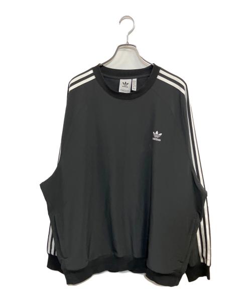adidas Originals（アディダスオリジナル）adidas Originals (アディダスオリジナル) 2025年製 プルオーバー トラックトップ ブラック サイズ:SIZE 2XLの古着・服飾アイテム