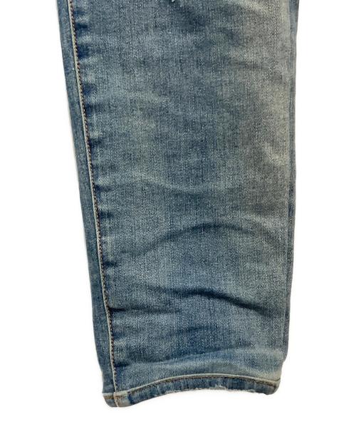 AMIRI（アミリ）AMIRI (アミリ) ダメージデニムパンツ インディゴ サイズ:SIZE 86cm (W34)の古着・服飾アイテム