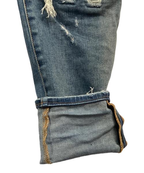 AMIRI（アミリ）AMIRI (アミリ) ダメージデニムパンツ インディゴ サイズ:SIZE 86cm (W34)の古着・服飾アイテム