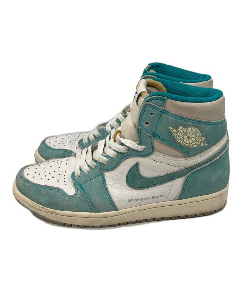 NIKE（ナイキ）NIKE (ナイキ) AIR JORDAN1 RETRO HIGH スカイブルー×ホワイト サイズ:SIZE 27.5cmの古着・服飾アイテム