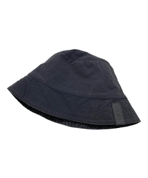 LOEWE（ロエベ）LOEWE (ロエベ) リバーシブルバケットハット ブラックの古着・服飾アイテム