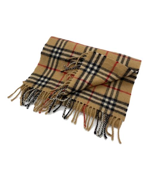 Burberry's（バーバリーズ）Burberry's (バーバリーズ) マフラー ベージュの古着・服飾アイテム