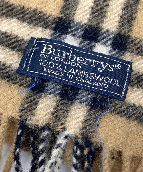 Burberry's（バーバリーズ）Burberry's (バーバリーズ) マフラー ベージュの古着・服飾アイテム