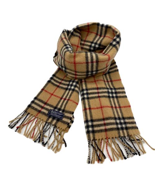 Burberry's（バーバリーズ）Burberry's (バーバリーズ) マフラー ベージュの古着・服飾アイテム