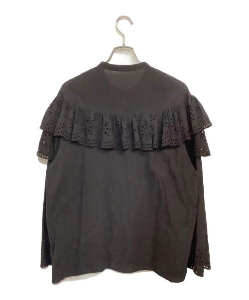 JOURNAL STANDARD（ジャーナルスタンダード）JOURNAL STANDARD (ジャーナルスタンダード) 25SS カットワークレースフリルブラウス ブラック サイズ:SIZE Freeの古着・服飾アイテム
