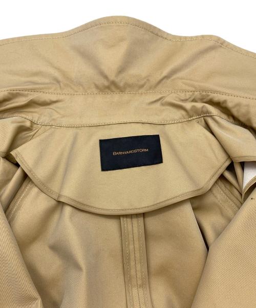 BARNYARDSTORM（バンヤードストーム）BARNYARDSTORM (バンヤードストーム) ロングトレンチコート キャメル サイズ:SIZE 0の古着・服飾アイテム