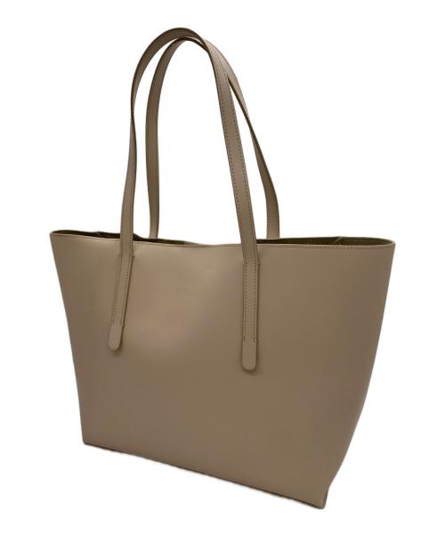 FURLA（フルラ）FURLA (フルラ) トートバッグ ピンクベージュの古着・服飾アイテム