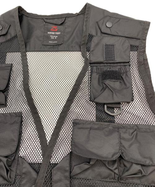 ROTHCO（ロスコ）ROTHCO (ロスコ) RECON VEST ブラック サイズ:SIZE Sの古着・服飾アイテム