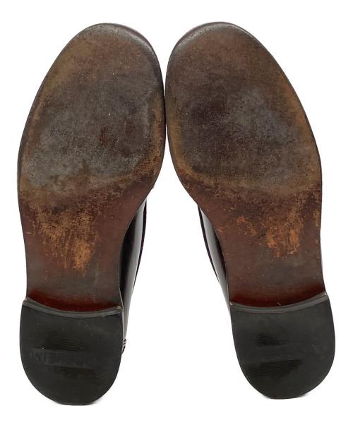 Florsheim（フローシャイム）Florsheim (フローシャイム) モックトゥペニーローファー チェリー サイズ:SIZE 7 1/2 (25.5cm)の古着・服飾アイテム